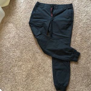 Under Armour Pant Joggers Navy SZ 36w 34L